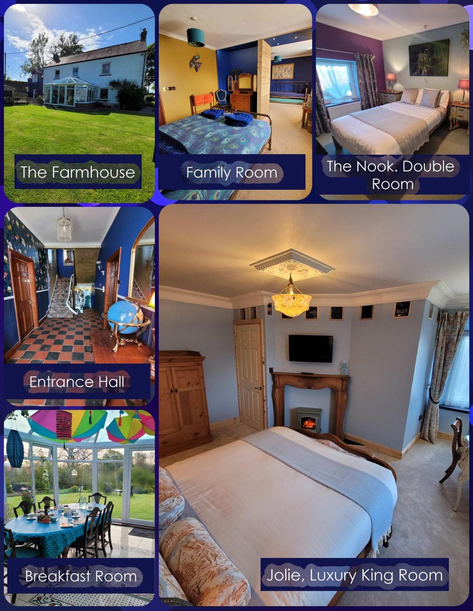Hideaway Escapes: Farmhouse B&B with Animal Encounters in Pembrokeshire Narberth Exterior photo